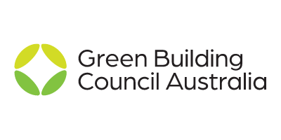 the green building council australia logo